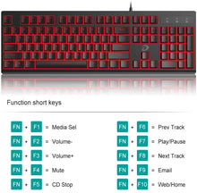 Load image into Gallery viewer, DAREU Gaming Mechanical Keyboard EK1280s