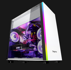 Segotep Fancy F1 Computer Gaming Case with Tempered Glass Side Window
