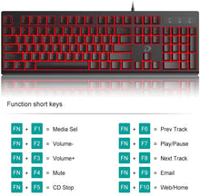 Load image into Gallery viewer, DAREU Gaming Mechanical Keyboard EK1280s
