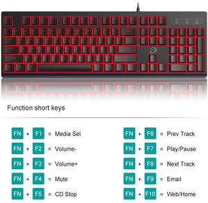 DAREU Gaming Mechanical Keyboard EK1280s