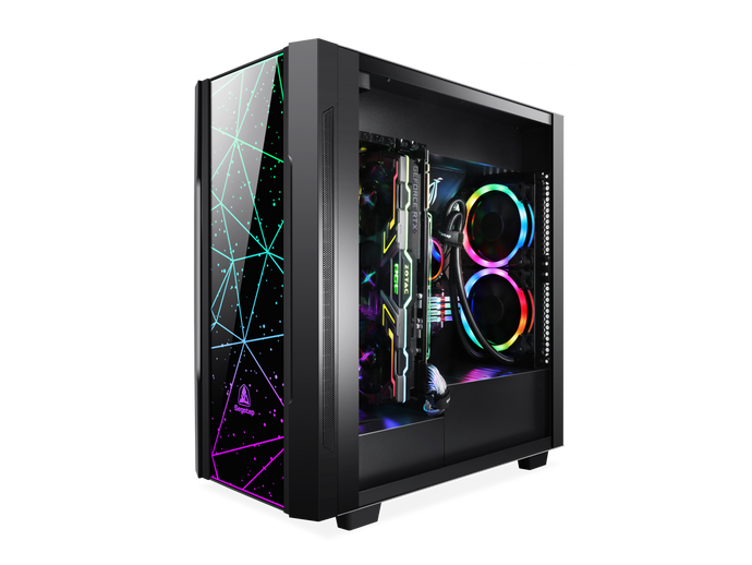 Pre-built Phoenix K3 AMD Ryzen 5 5600X Gaming Tower with Addressable RGB Liquid Cooling With GTX1660 Super 6G Video Card Plus Wifi 6
