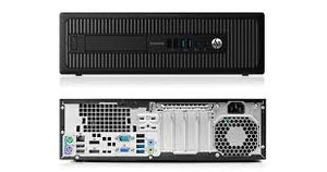 HP EliteDesk 800 G1 SFF Desktop Intel Core i5-4570 (Quad Core) @ 3.2GHz, 8GB RAM, 256GB SSD, Windows 10 Pro
